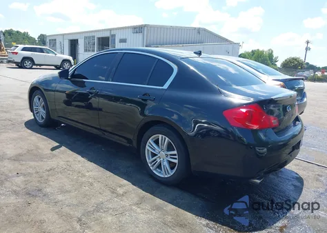 2010 Infiniti G37X z USA, uszkodzony, nr VIN JN1CV6AR9AM254155